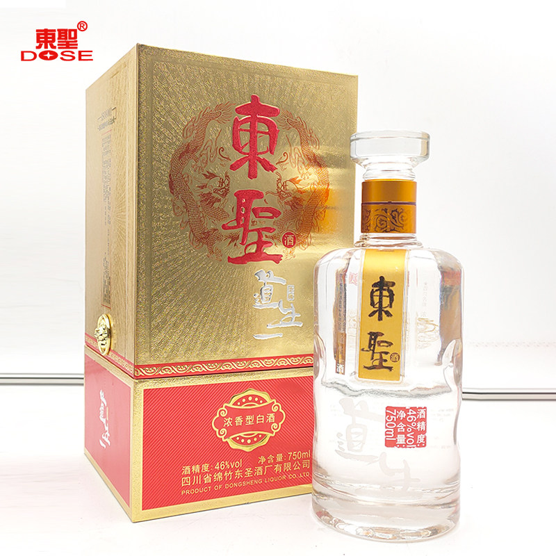 绵竹 东圣道生一750ml/瓶 46度 单瓶装 白酒