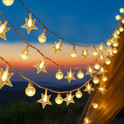 星星灯led小彩灯圣诞树灯饰