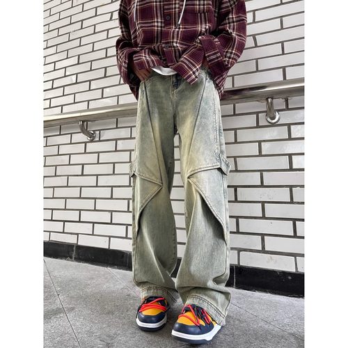 特大码300斤欧美潮牌vibe牛仔裤