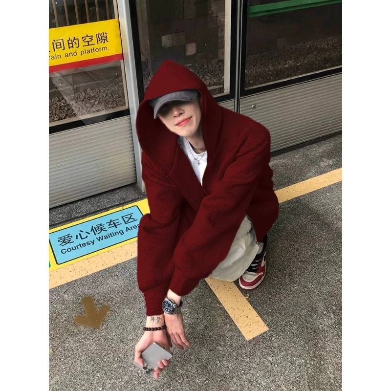 特大码男装300斤加绒卫衣男款