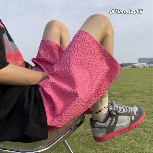 大码300斤休闲运动短裤男女夏季