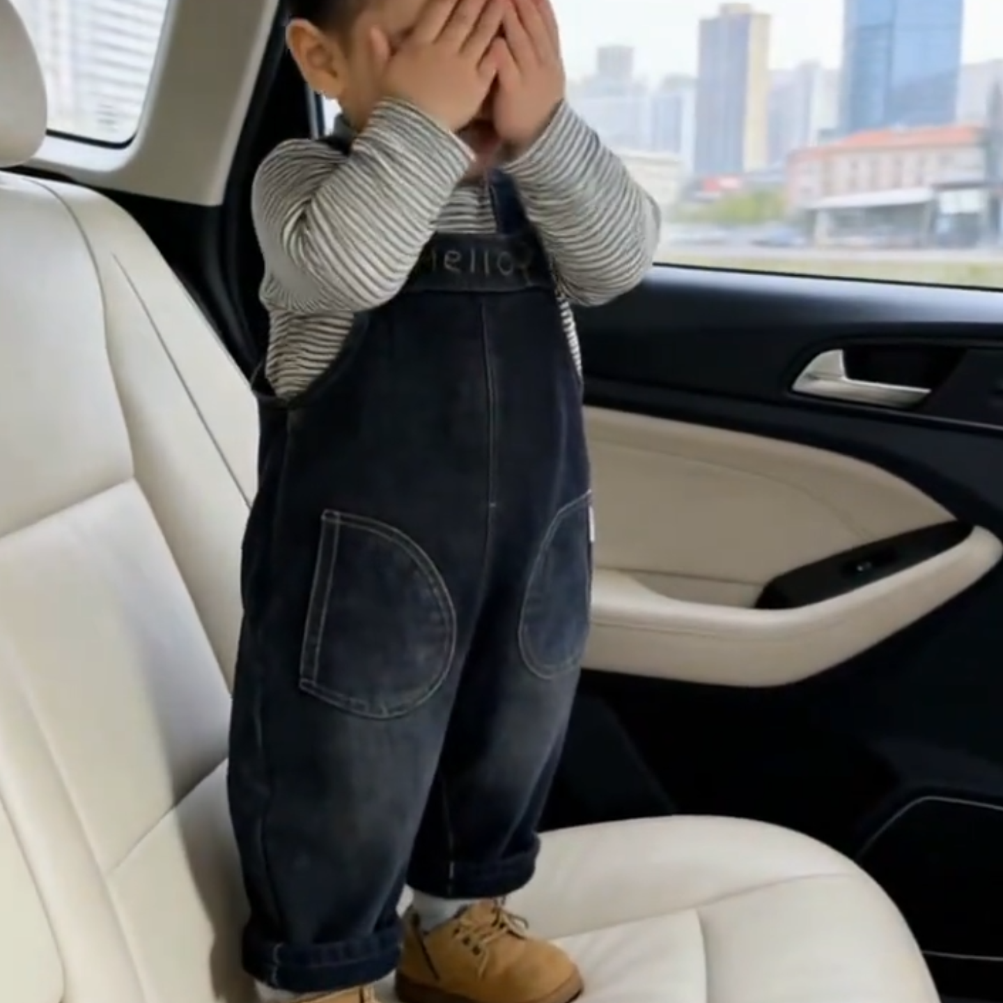 儿童宝宝牛仔裤背带裤冬款加绒男童女童洋气百搭童装裤子外穿潮流,童装/婴儿装/亲子装,儿童牛仔裤,淘宝优惠券,粉丝福利购,淘宝优惠卷