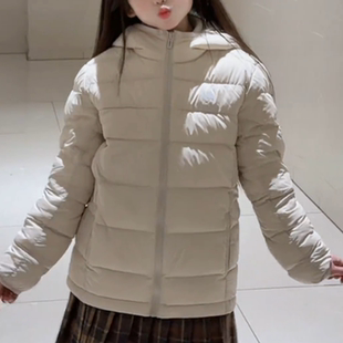 2025年秋冬季新款儿童羽绒服男女童保暖轻薄款外套中小大童短款潮