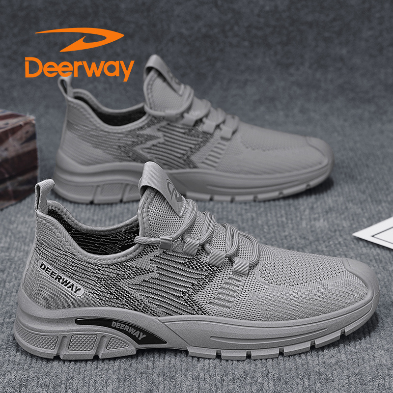 德尔惠春季新款男士休闲运动鞋男