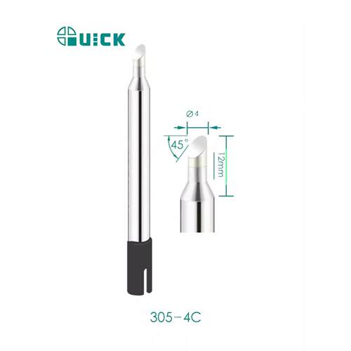 原装 QUICK快克303D 无铅焊台烙铁头 快克 305-4C 马蹄形 焊咀