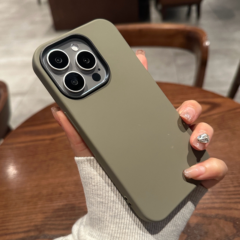适用iphone16pro手机壳苹果15promax新款高级钛灰色14promax液态15plus硅胶二合一13pro全包11防摔12软套男女