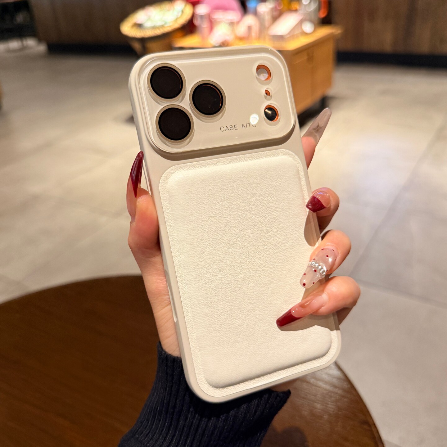 鼓包气垫素皮纹适用苹果17promax手机壳iphone16新款