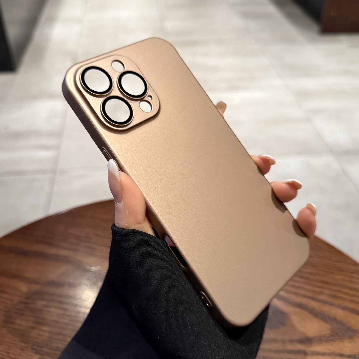 自带镜头膜适用iphone16promax手机壳15苹果16新款电镀沙漠金plus哑光磨砂13pro简约纯色14全包防摔12保护套