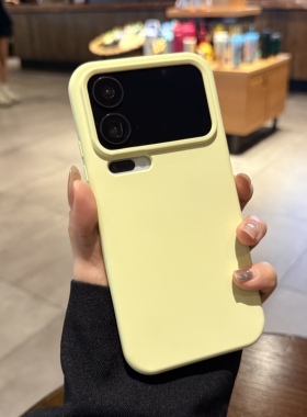 适用小米17pro手机壳xiaomi17promax肤感液态17新款奶黄色15软硅胶14ultra简约高级感13情侣全包12Spro保护套