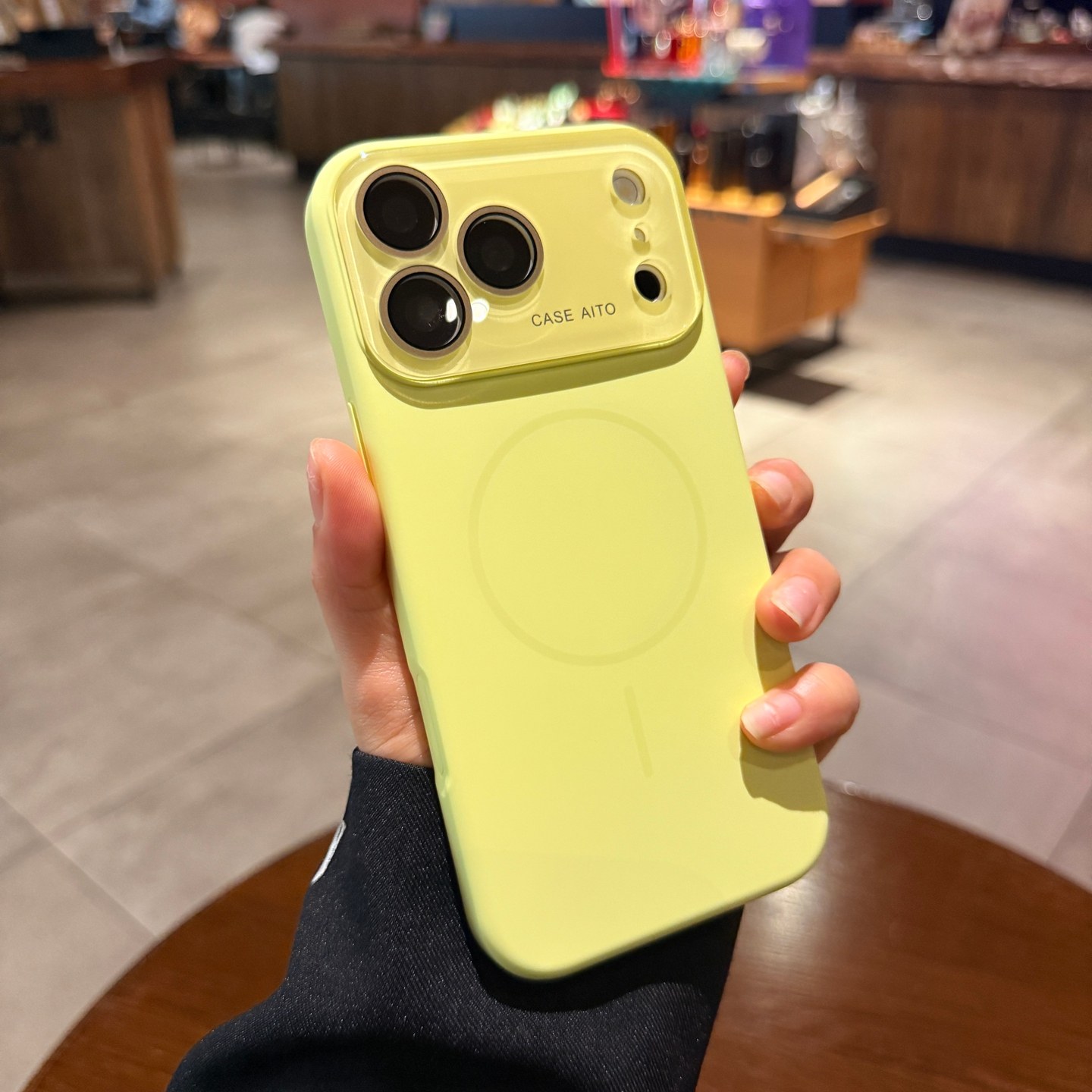 大视窗镜头膜全包适用苹果17pro手机壳磁吸iphone16promax新款奶黄色Air细圈15情侣13液态硅胶12高级14保护套