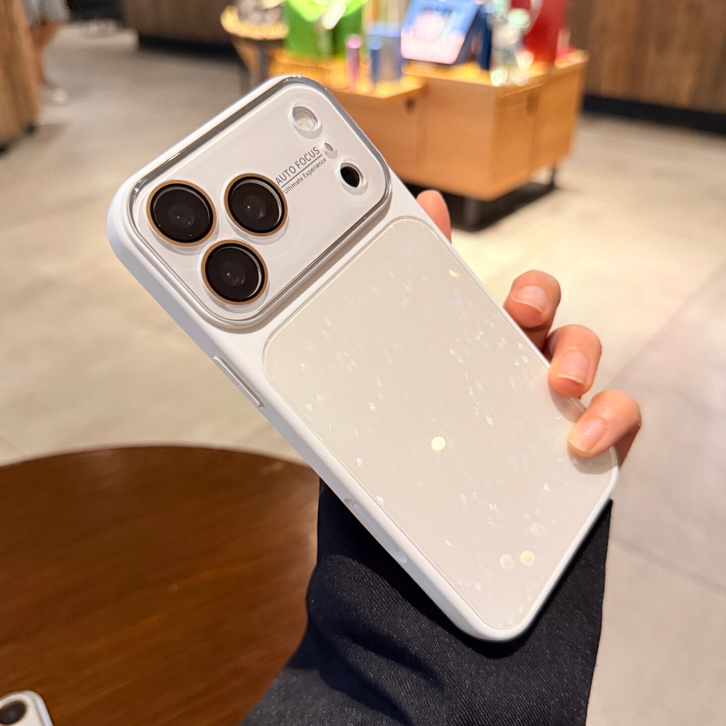 菱格纹适用苹果17promax手机壳iPhone16pro高级感bling闪闪14女新款纯色15巨好看13大视窗镜头全包玻璃保护套
