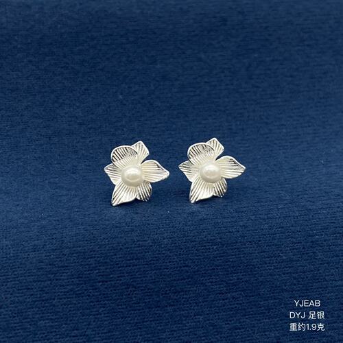 少数民族银饰苗族匠人纯手工耳钉