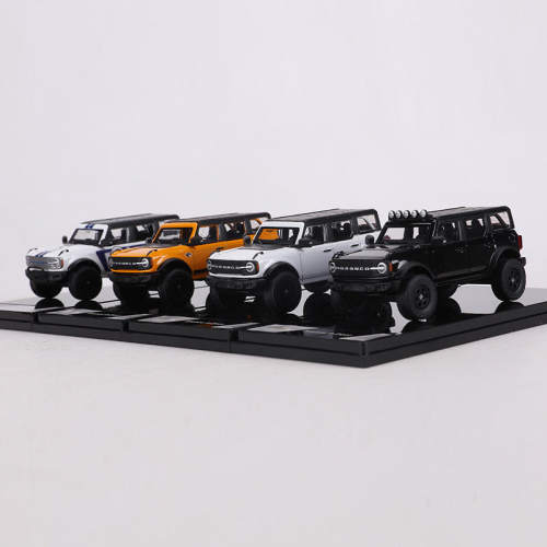 新款 SHADOW PRO 1:64烈马Bronco敞篷越野SUV合金仿真汽车模型