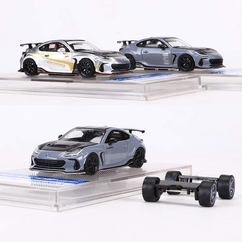 CM MODEL 1:64斯巴鲁Subaru BRZ ARISING仿真合金汽车模型收藏