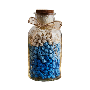 渐变色幸运星星折纸diy材料许愿瓶玻璃心愿叠五角星创意礼物生日