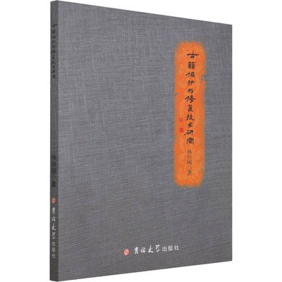 古籍保护与修复技术研究 孙治国 著 吉林大学出版社