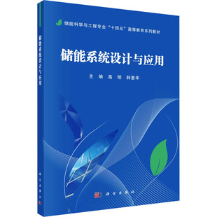 储能系统设计与应用 高明,韩奎华 编 科学出版社