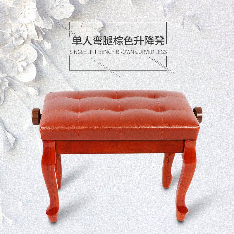 厂家单人实木 皮质钢琴电子琴pu凳乐器凳 凳配件软面沙发升降