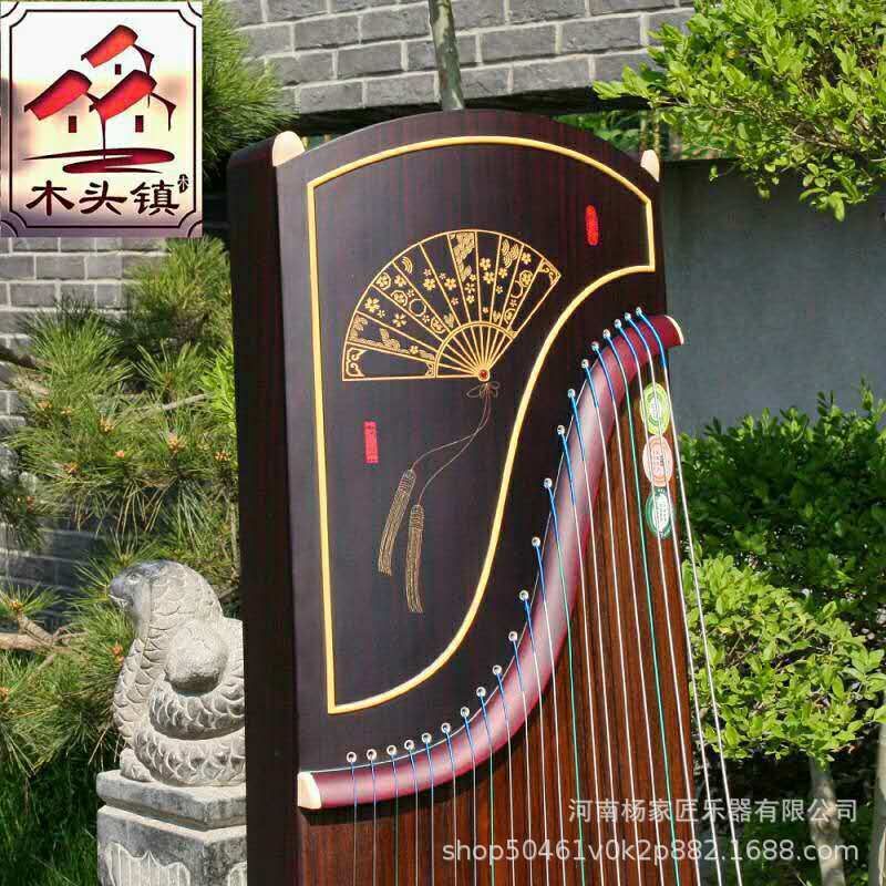 古筝厂家新款可古筝多图匠杨家演奏古筝弹拨乐器桐木混批弹奏