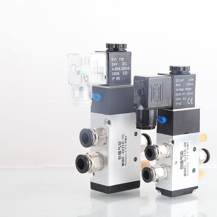 电磁阀型4V110-06/4V210-08/4V310-10/4V410-15/220V/24V/M5