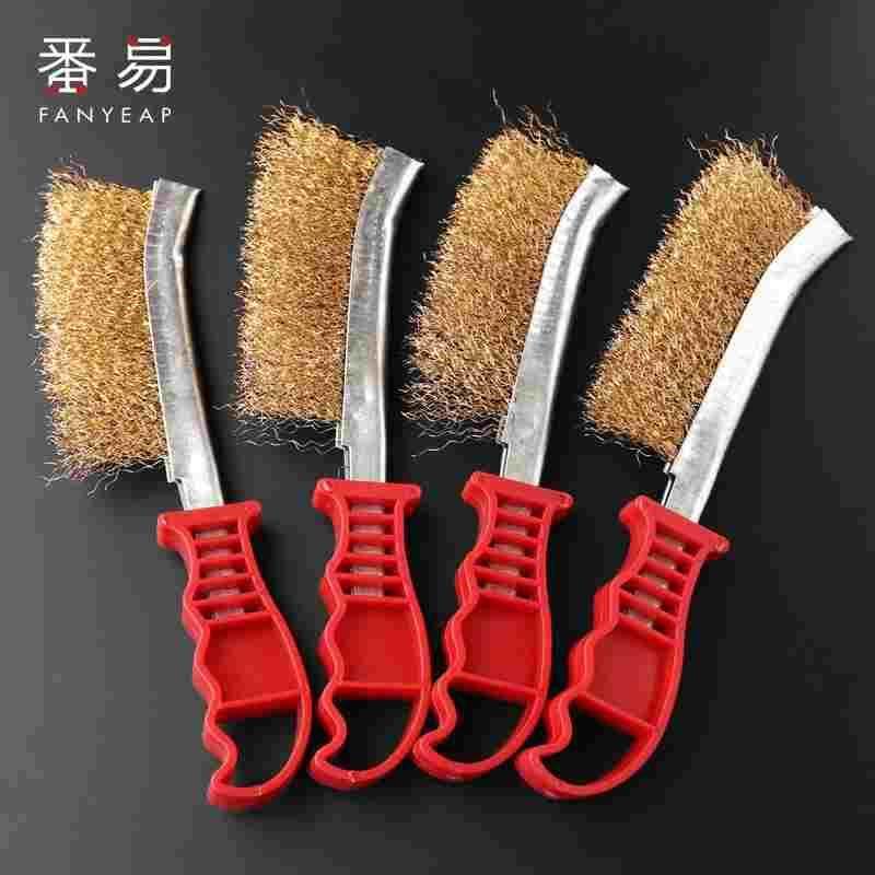 清洁刷/烧烤网A1P42-钢丝刷带柄烧烤清洁烤鱼露营铁刷不锈钢户,文具电教/文化用品/商务用品,书皮/书衣,淘宝优惠券,粉丝福利购,淘宝优惠卷