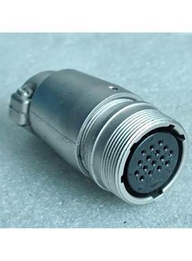 日本进口拆机HRS广濑021016航空插头JR21JK-16S延长连接器16芯