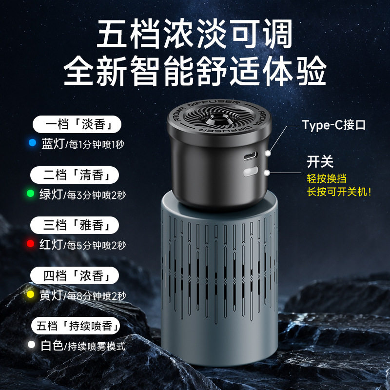 车载香薰机随车启停高档