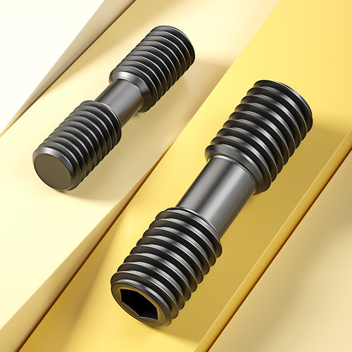 12.9级高强度双头螺丝数控车床刀杆配件正反牙螺钉MCS620 625 830