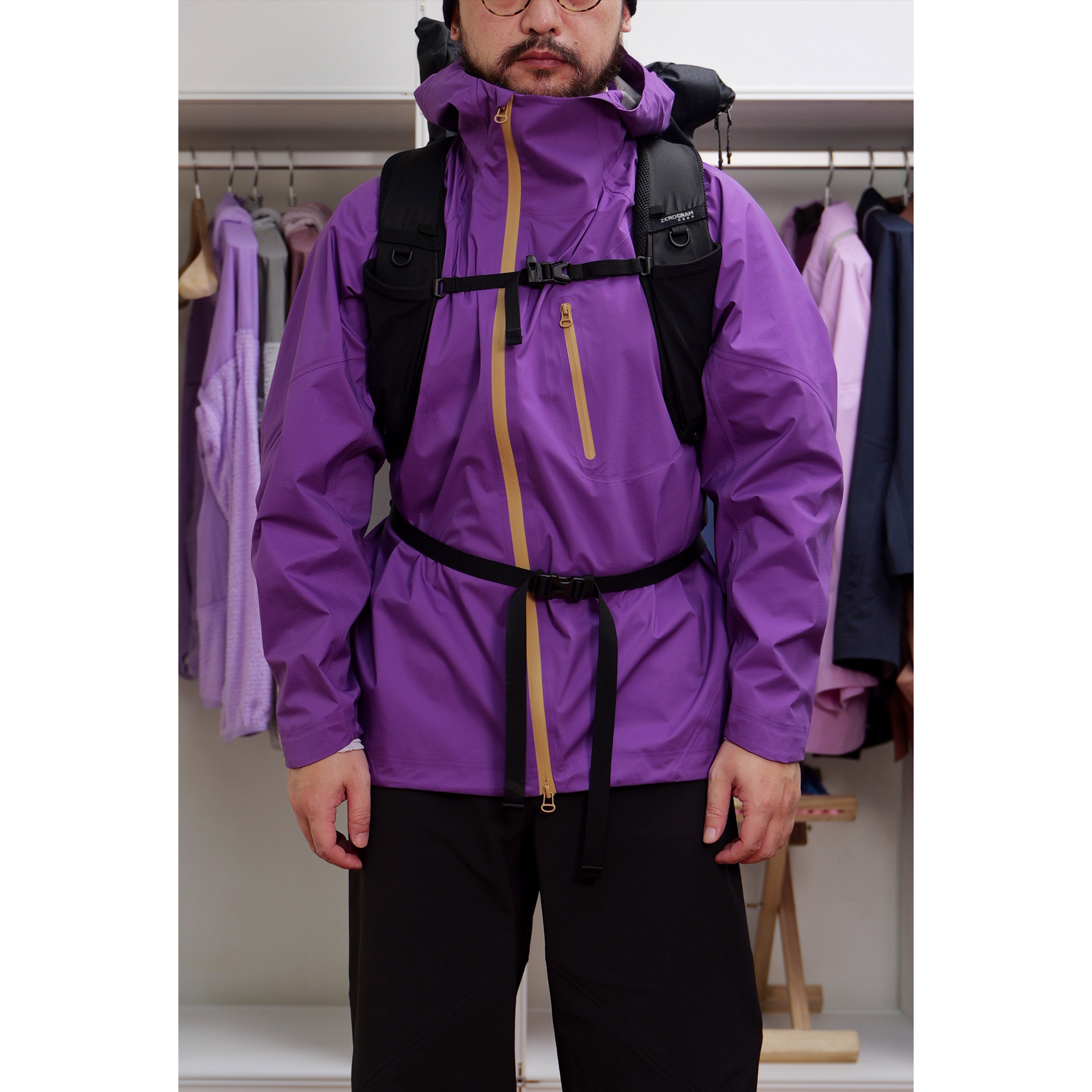 WtW 斜门襟单口袋冲锋衣 3L One Pocket JKT