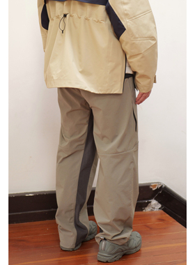 WTW 防泼水干爽弹力尼龙拼色长裤 WR Dry Tech Nylon Pants
