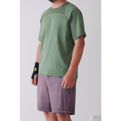 WtW 成⾐染拼接短袖打底衫 Garment Dyeing SS Tee