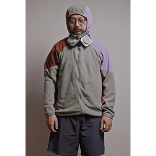 轻量抗菌都市徒步连帽抓绒衫 Fleece Lite Hiking JKT Urban WtW