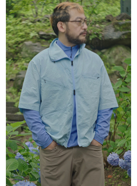 WtW 成衣染泡泡纱短袖多袋衬衣外套 Garment Dyeing Shirt JKT