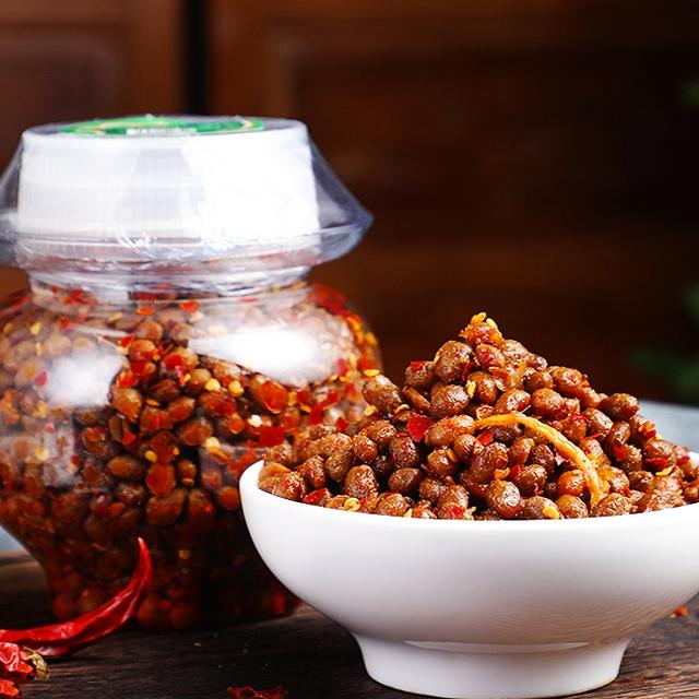 豆豉好吃下饭农家风味传统手工老坛腌制香辣麻辣特色豆豉500克