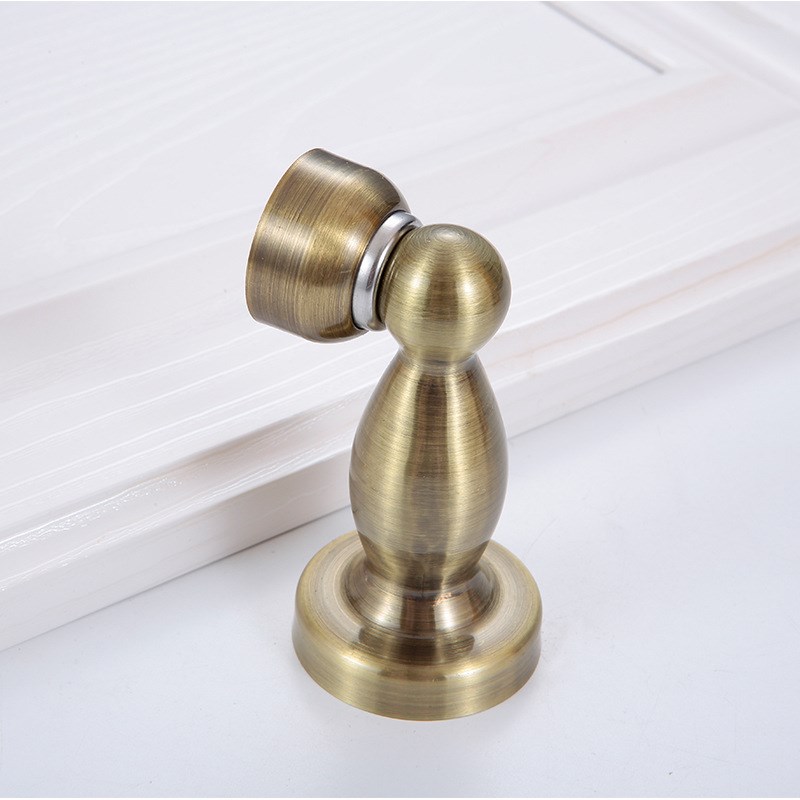 一体成型不锈钢门吸免打孔强磁墙吸卫生I间小包珠门碰防撞门挡地