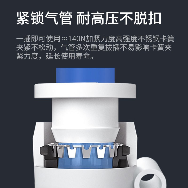 外螺纹弯通快速f接头PL8-02PL10-02PL12-04气动接头快插气动元件