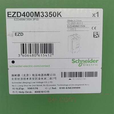 可维修塑壳断路器 EZD400M3350K，3P 350A，