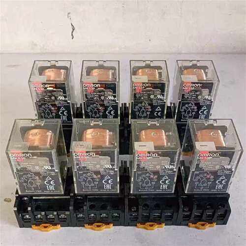 可维修继电器3P电压DC24V 11脚三开三闭 功