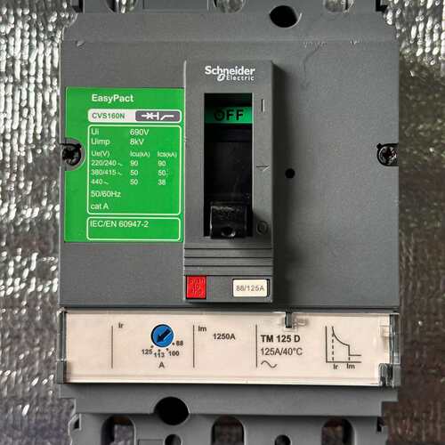 可维修可维修EasyPa CVS160N塑壳断路器 3P 12