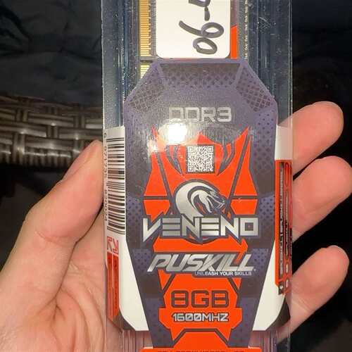 可维修PUSKILL浦技VENENO 8G DDR3 1600MH