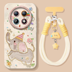 适用华为畅享70X活力版70pro新款手机壳70plus全包70s防摔hi畅享80s带挂绳畅享60X硅胶软壳50pro高级感保护套