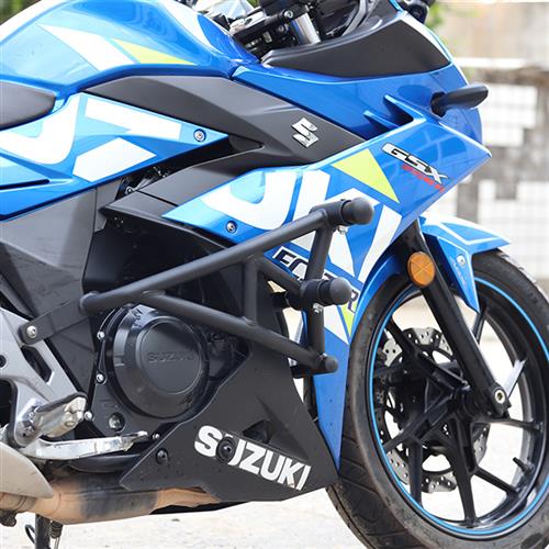 适用铃木GSX250R保险杠防摔杠前护杠GSX250-A竞技杠弹簧头杠改装