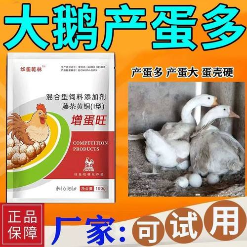 鹅下蛋/边吃边下/鸡鸭鹅通用催蛋素增蛋饲料禽用蛋下蛋多蛋大饱满