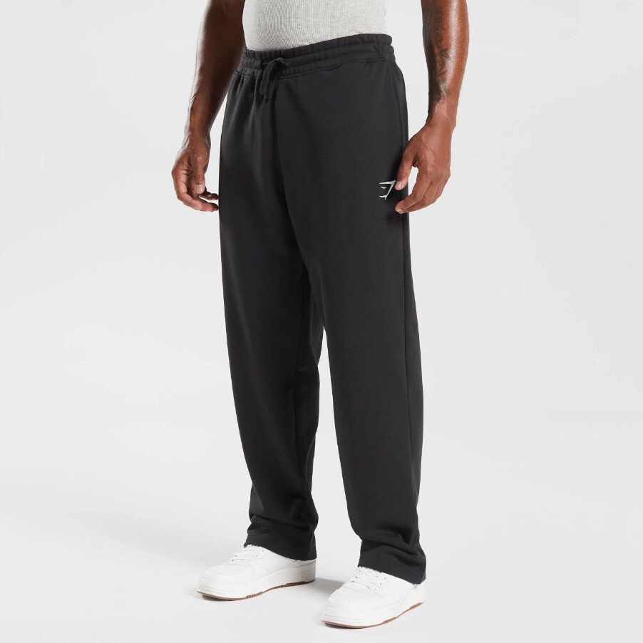 鲨鱼运动长裤春秋薄款CREST JOGGERS刺绣标直筒百搭宽松运动卫裤