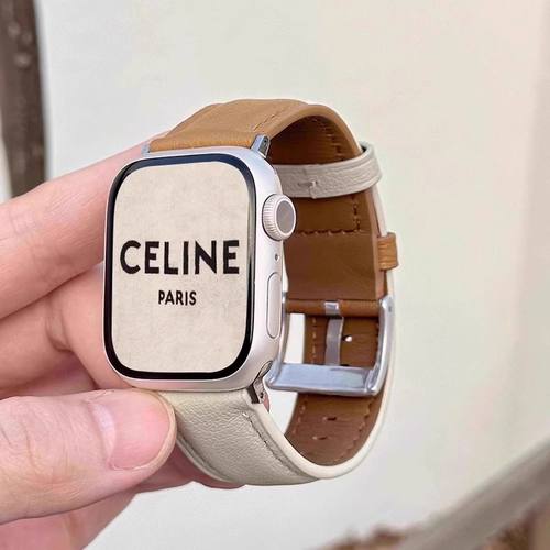 小羊皮荣耀亲选2i手表表带Haylou Watch荔枝纹真皮质高级男女适用