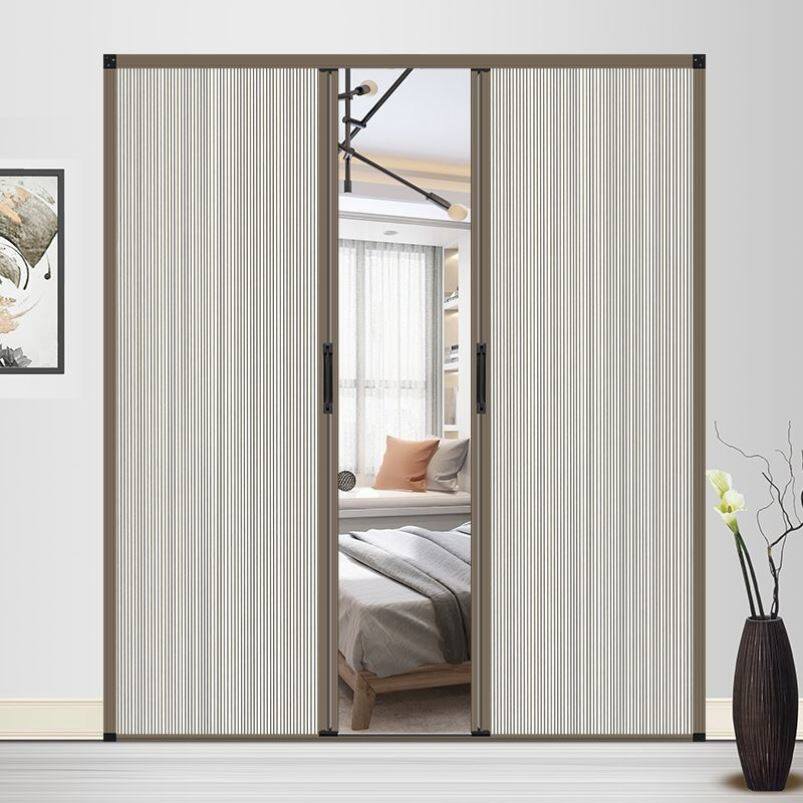 折叠门门卧室推拉门隐形蜂巢厨房阳台浴室卫生间移门隔断空调挡风