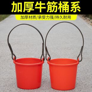 懒人牛筋耐磨夹子挑粪桶担水架子双环塑料桶夹提手手提夹挑水桶架