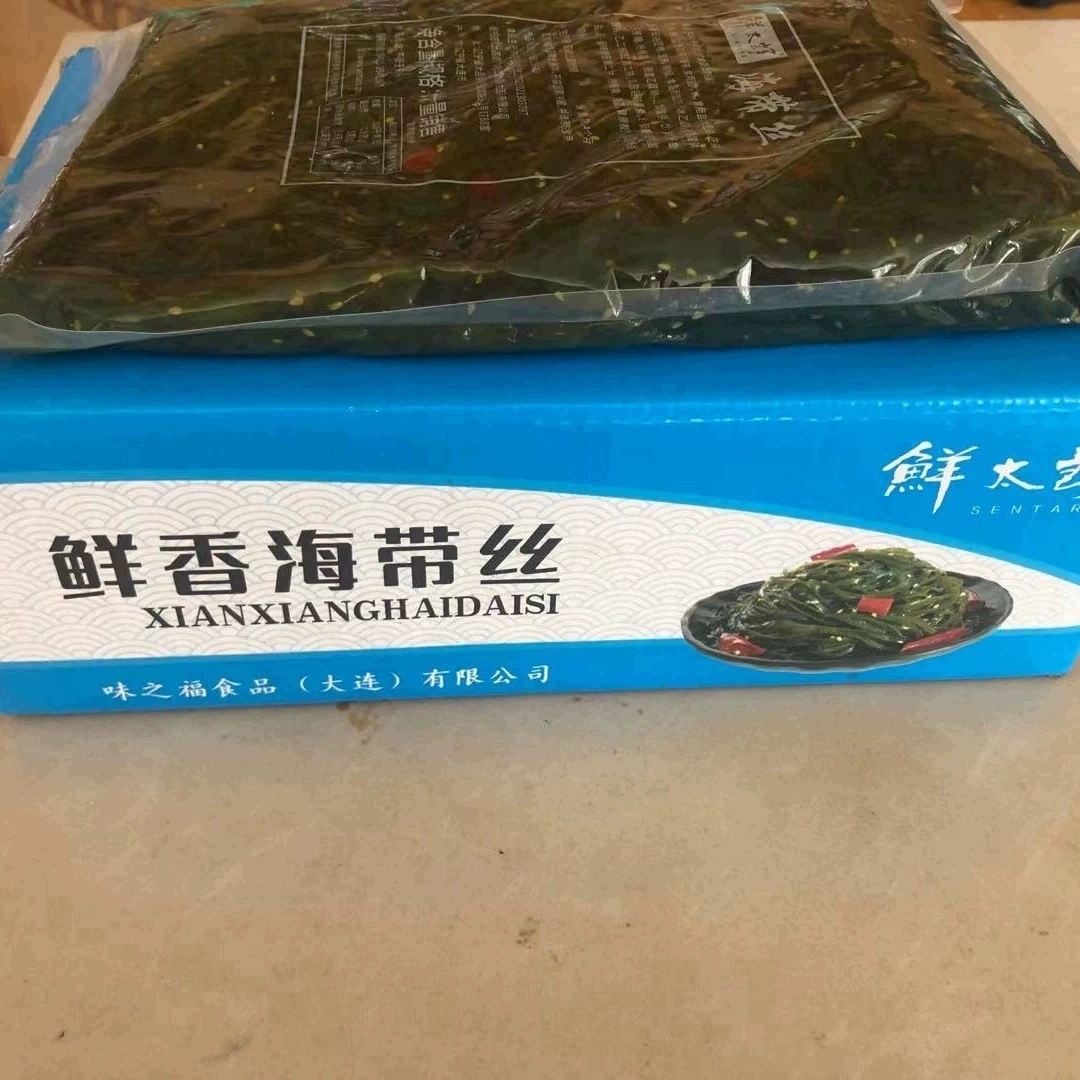 香脆鲜太郎海带丝红油裙带菜大包香辣海带咸菜酱菜1500克下饭菜