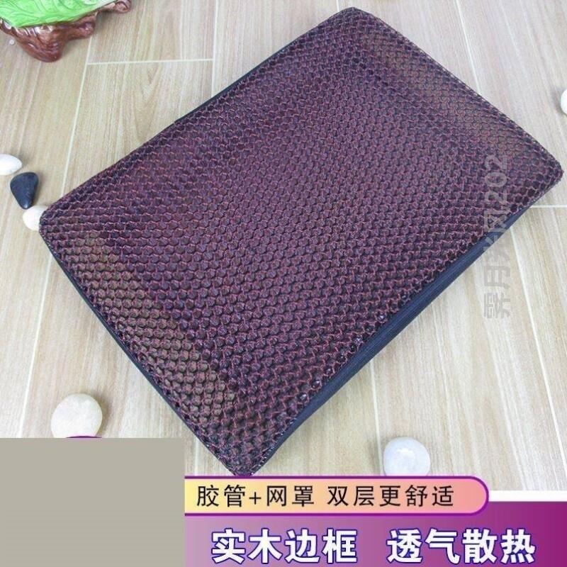 服装厂专用坐垫长方形坐垫镂空四方形凳子套员工实木边框坐垫散热