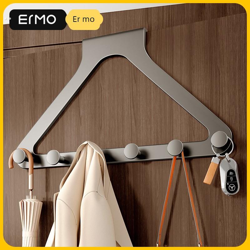 门后挂钩免打孔挂衣架卧室转角放衣架衣柜侧面衣帽架门上衣服挂架